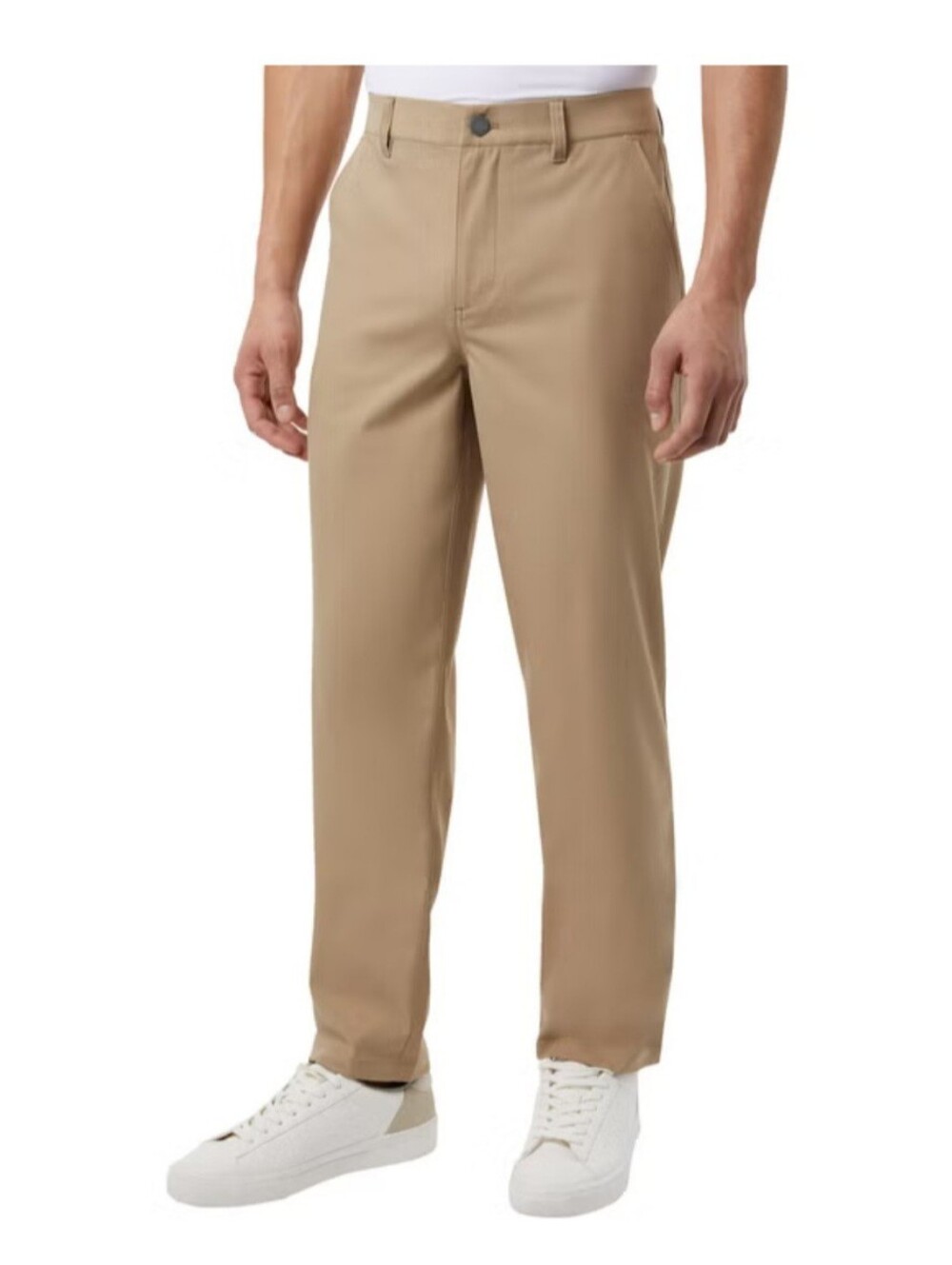 NWT 32 Degrees Men's Chino Pants Stretch Regular Fit Tan Size 32x29